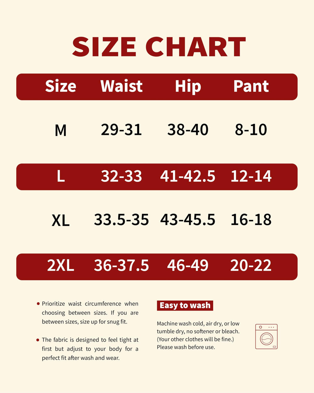 REELINDRY dual-layer fabric with cotton inner and stretchy outer for a snug fit.