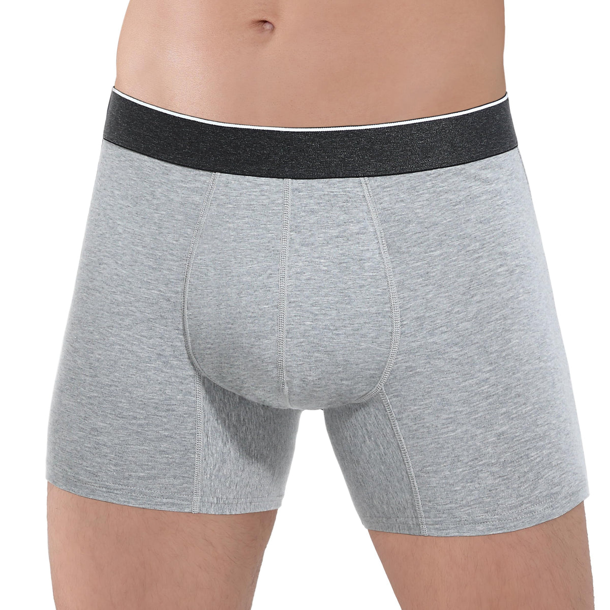 REELINDRY incontinence underwear in light gray for discreet daily wear.