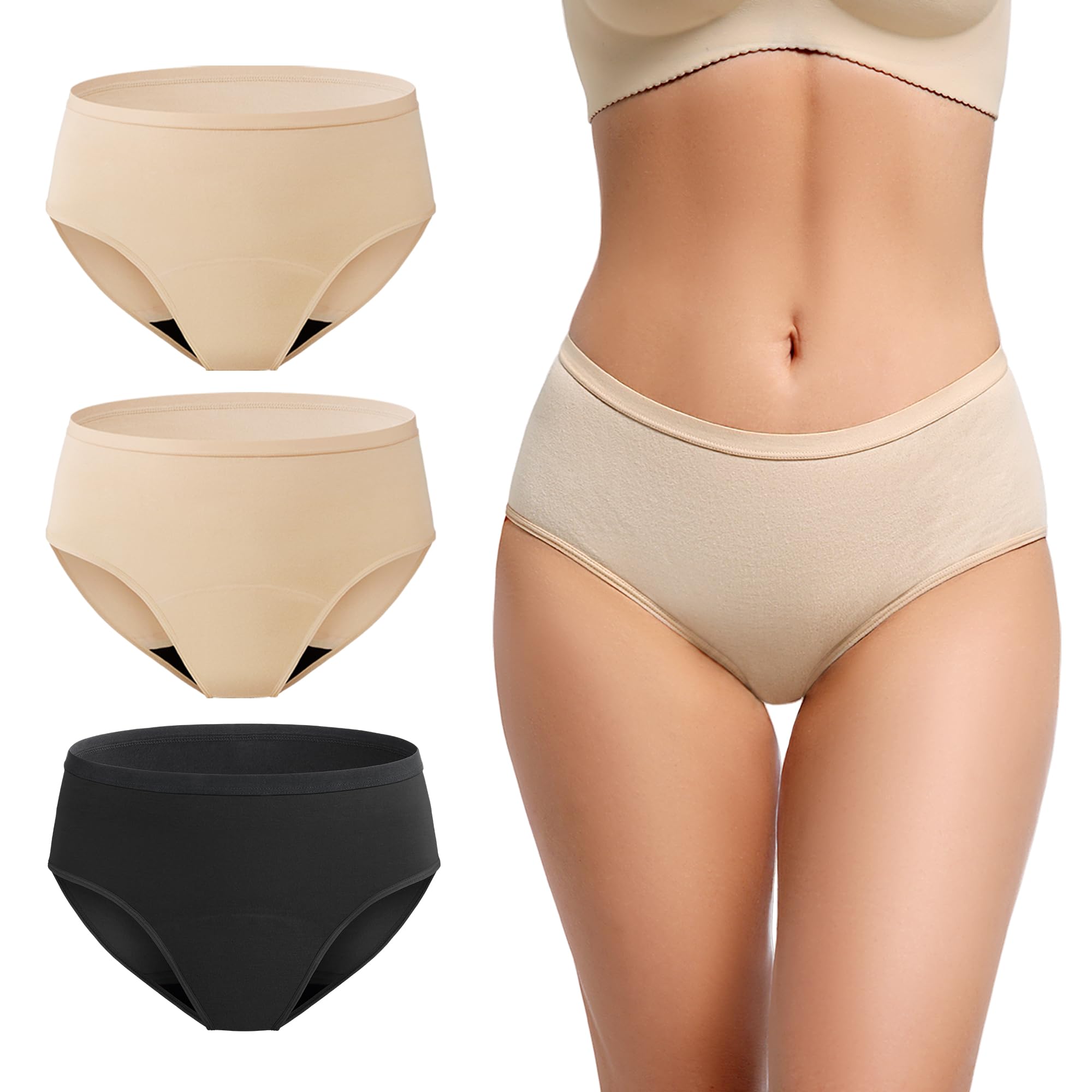 REELINDRY incontinence underwear pack shot showcasing discreet silhouette and all-day comfort.