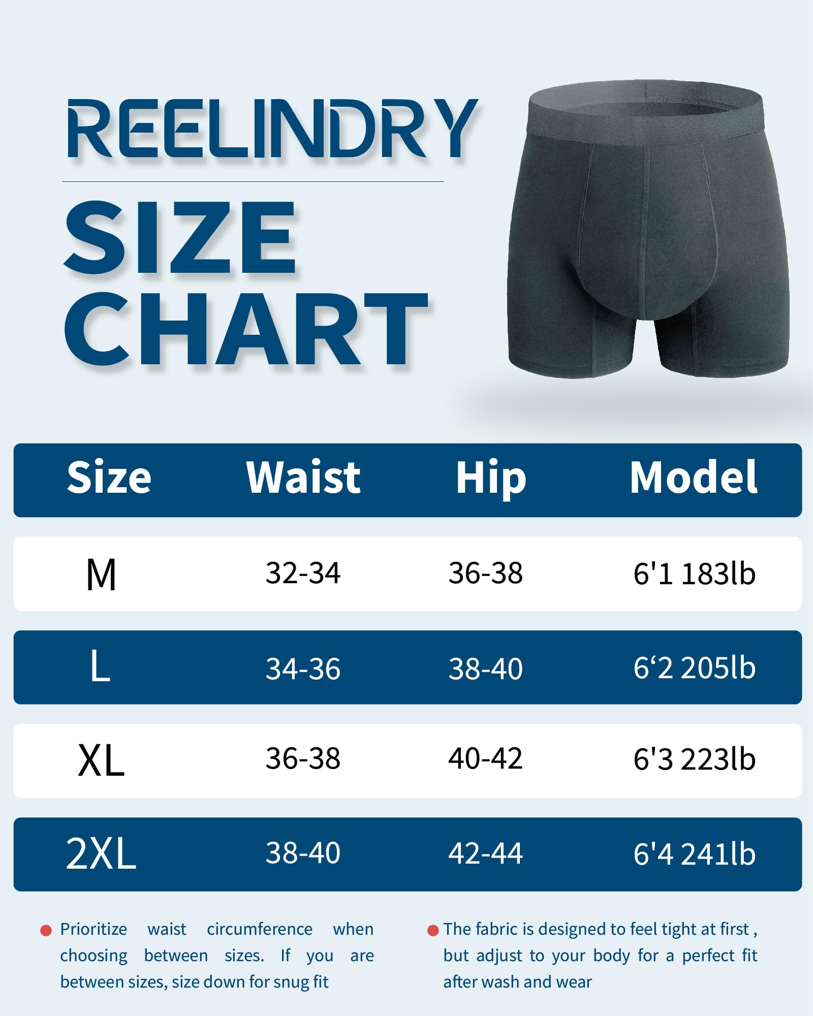 REELINDRY leak-prevention underwear designed for busy daily routines
