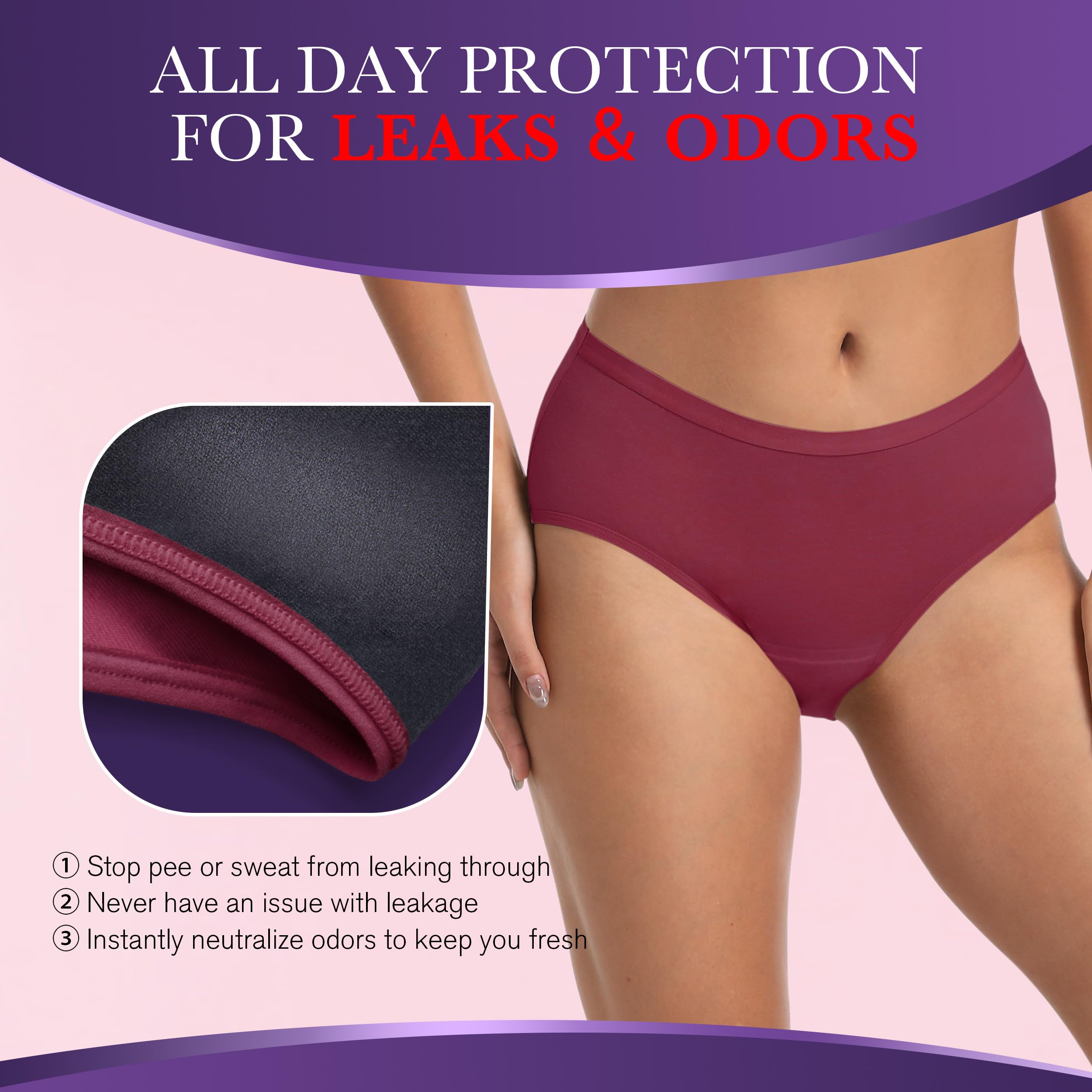 REELINDRY back view demonstrating secure fit for overnight protection