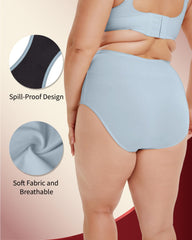 REELINDRY leak protection with snug fit reduces side leaks