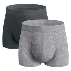 REELINDRY men's underwear dark gray front view, discreet protection for light to moderate leaks