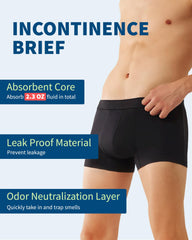 REELINDRY underwear impermeable gusset design reduces side leakage and boosts security