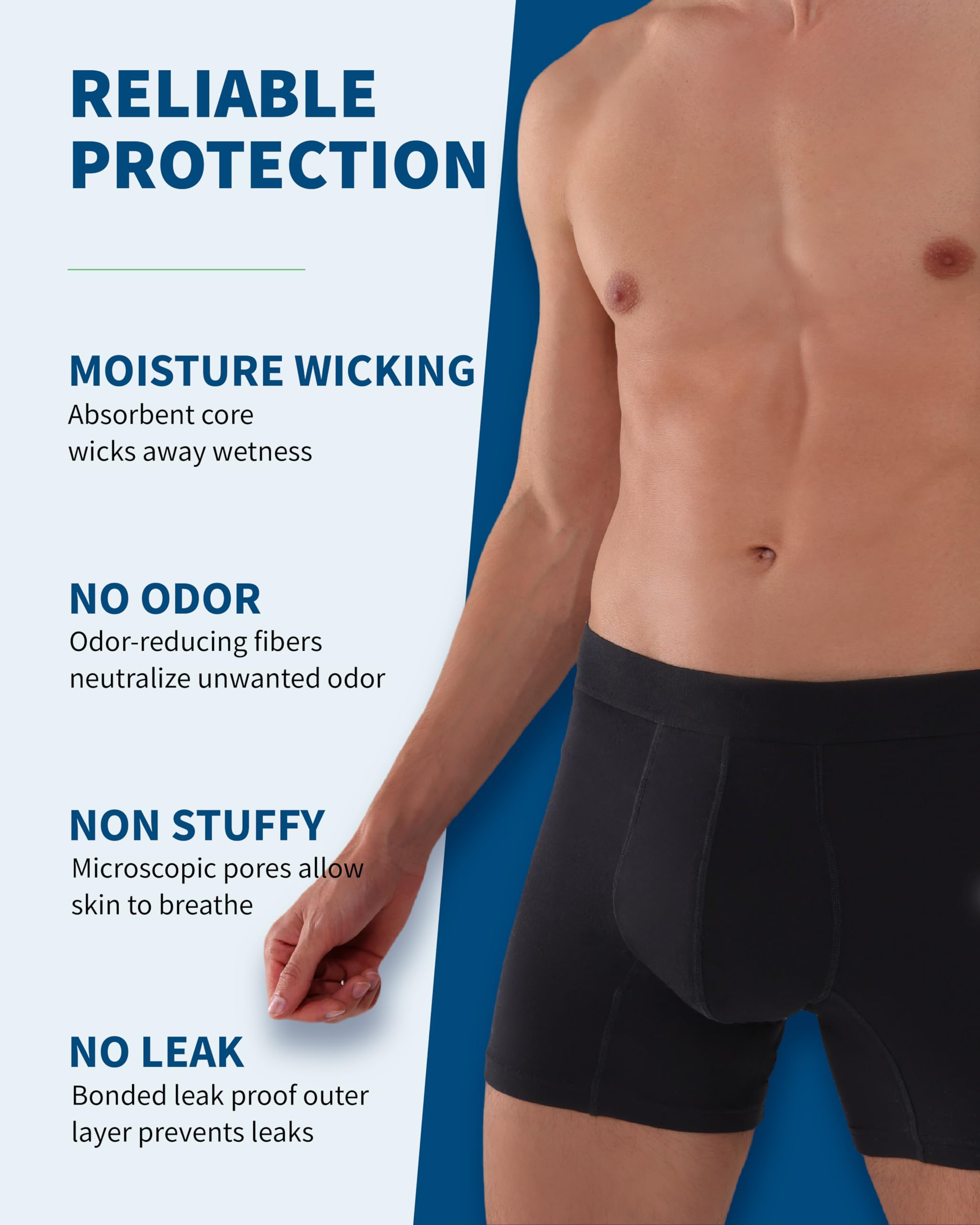 REELINDRY leak-proof trunks in black offer secure protection during activities.