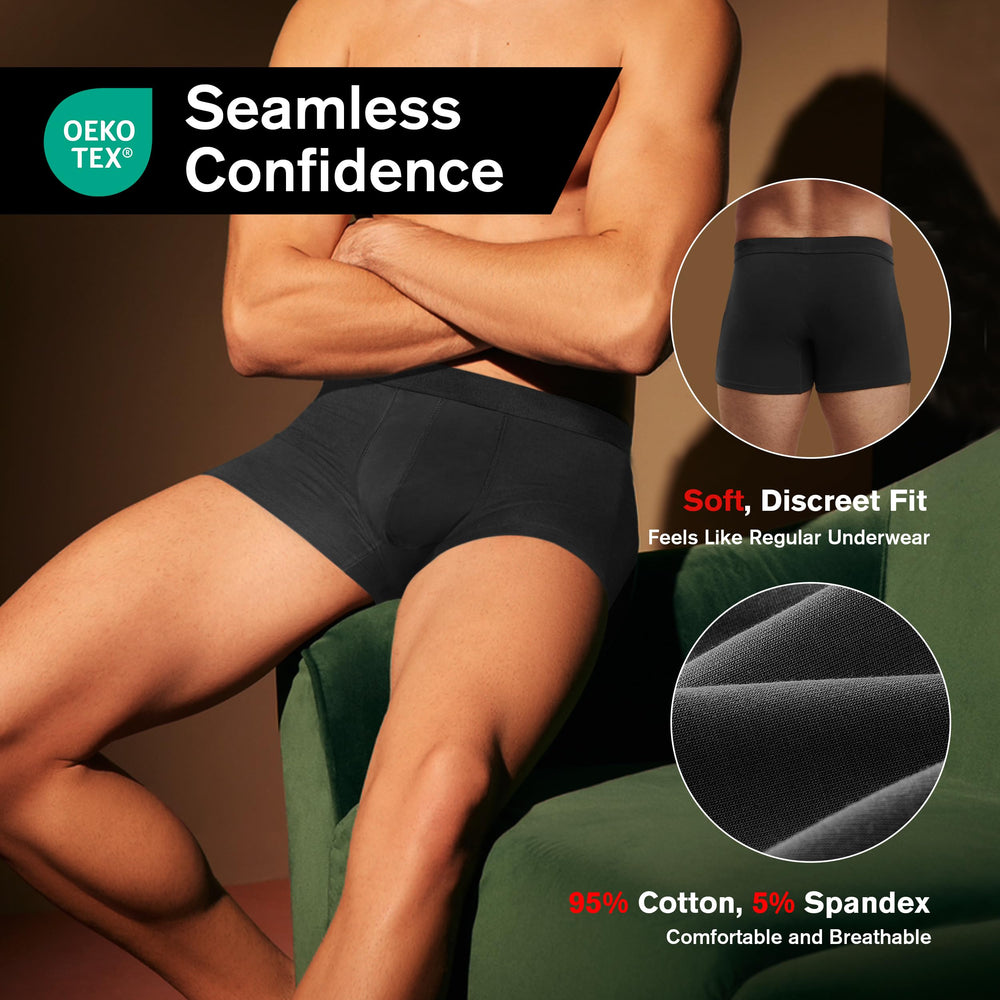 Odor-control fiber keeps freshness in REELINDRY underwear after multiple washes