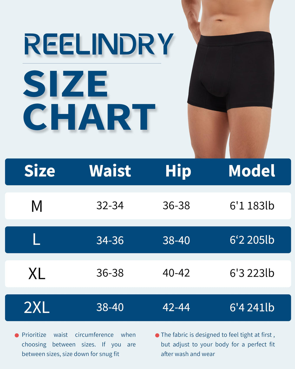 REELINDRY quick-absorb layer, front view, helps manage light to moderate leaks