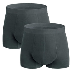 REELINDRY men's underwear, front view, discreet protection in dark gray XL.