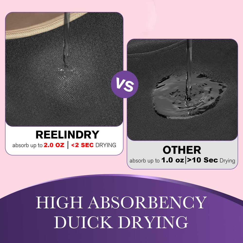 REELINDRY washable-reusable cotton comfort remains soft after washing.