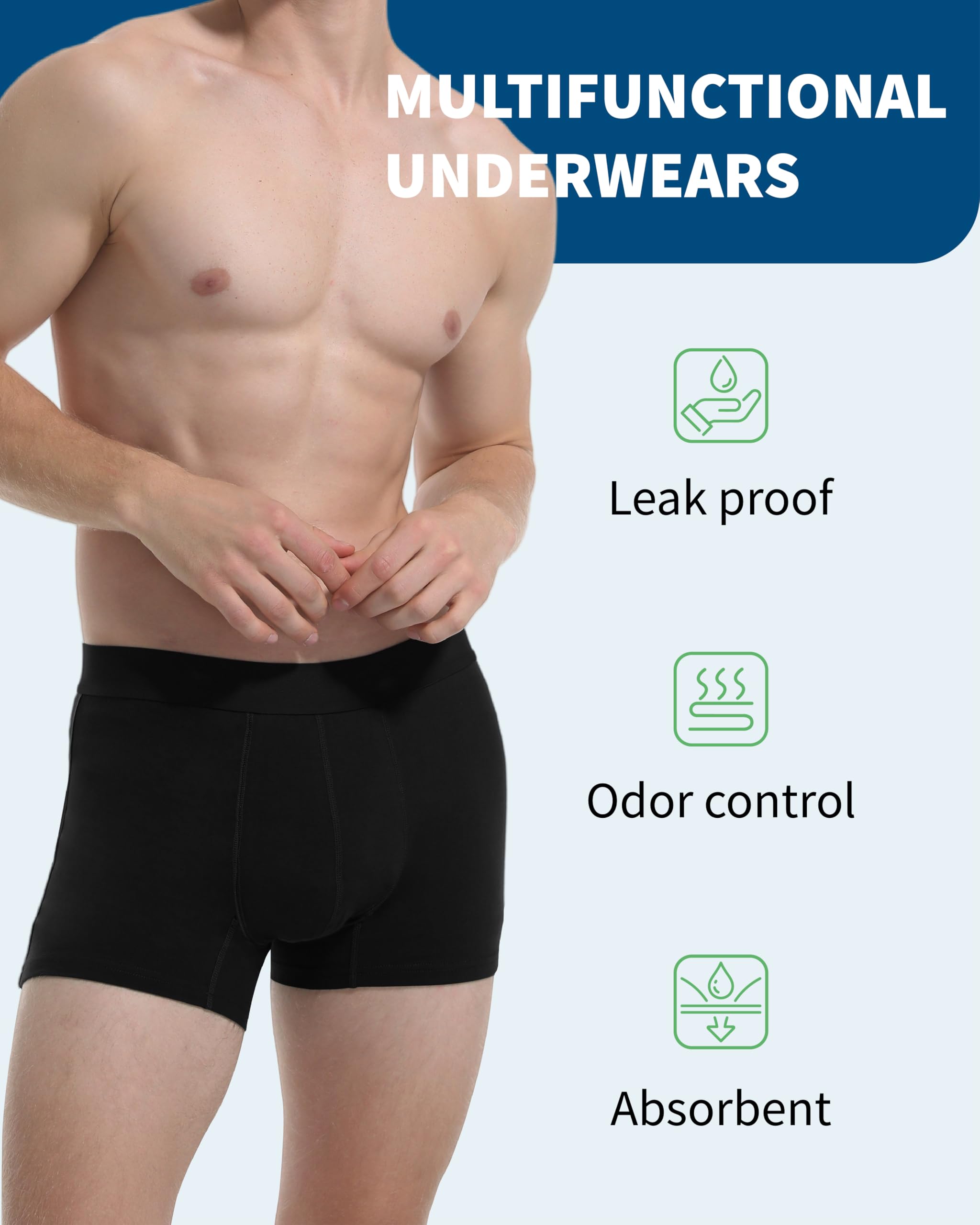 REELINDRY men’s underwear, side view, breathable comfort for daily wear