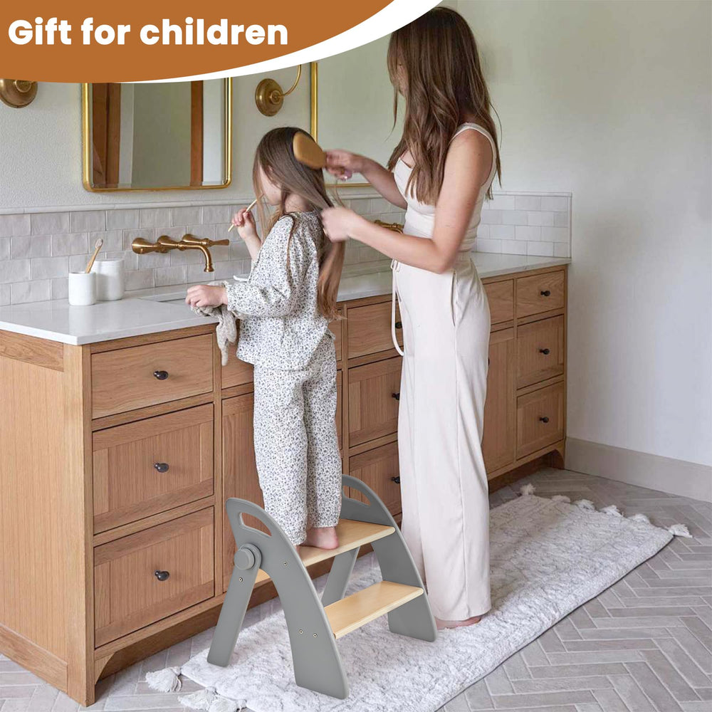 Reeple step stool base with non-slip pads for stable grip