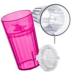 Reflo 360 rim slow-flow provides steady sipping from any angle.
