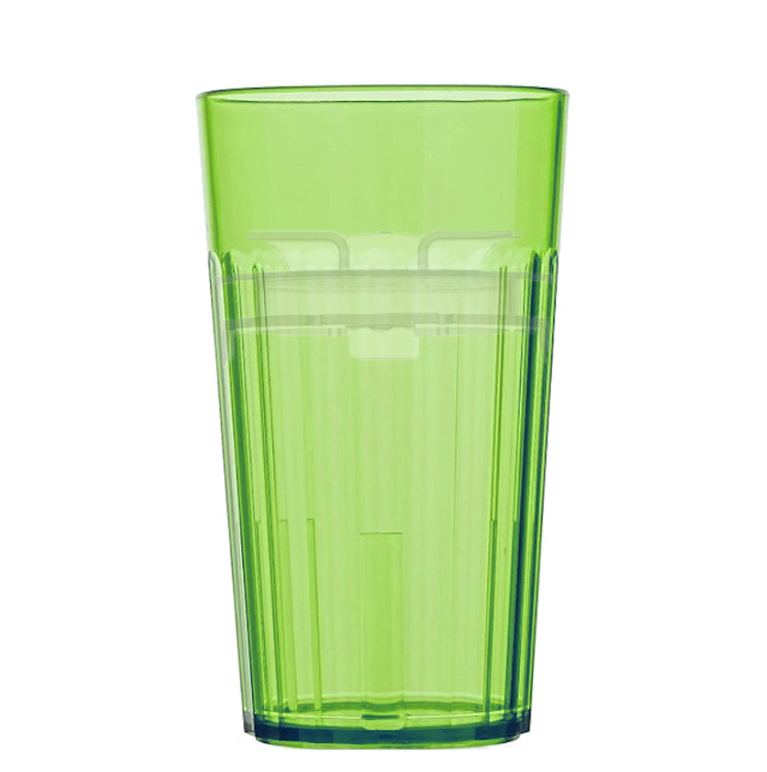 Reflo Smart Cup Green open-training design supports independent sipping with minimal mess.