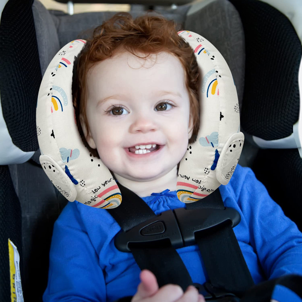REFLYAWAY car seat compatibility insert shown in use with travel gear.