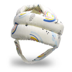 REFLYAWAY Rainbow head protector for crawling provides 360° protection.