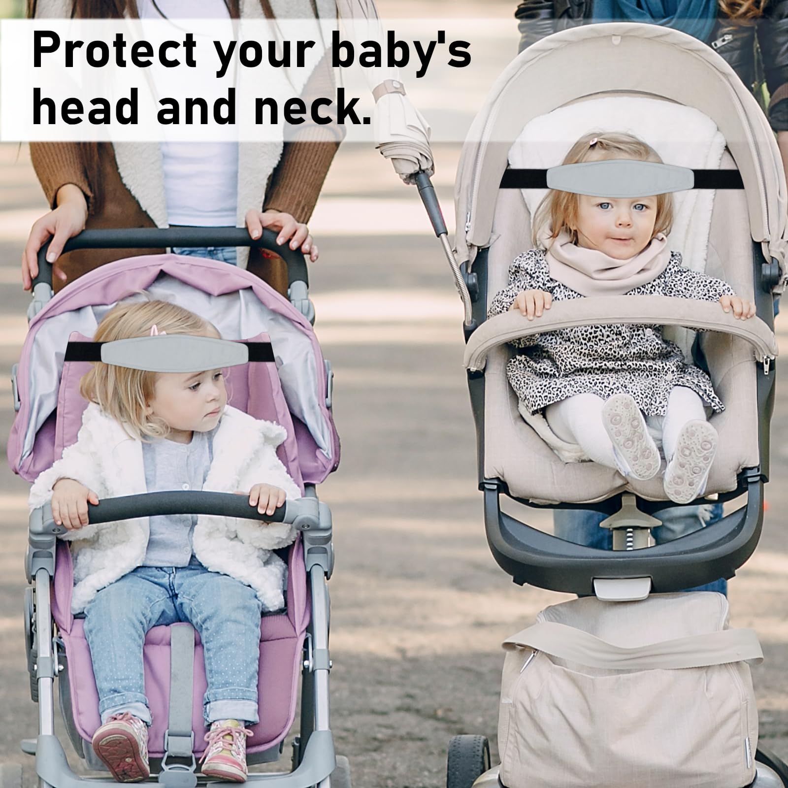 Reflyaway sleep-locator-grey-tag helps parents spot sleeping child quickly.
