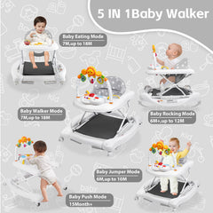 RefoereBabe baby walker 5 in 1 modes for varied play experiences
