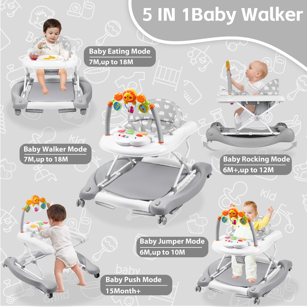 RefoereBabe adjustable-height walker for growing babies.