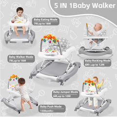 RefoereBabe adjustable-height walker for growing babies.