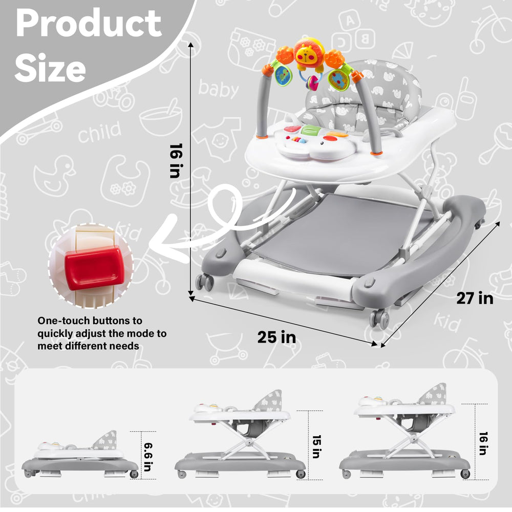 RefoereBabe easy-assembly baby walker for quick setup.