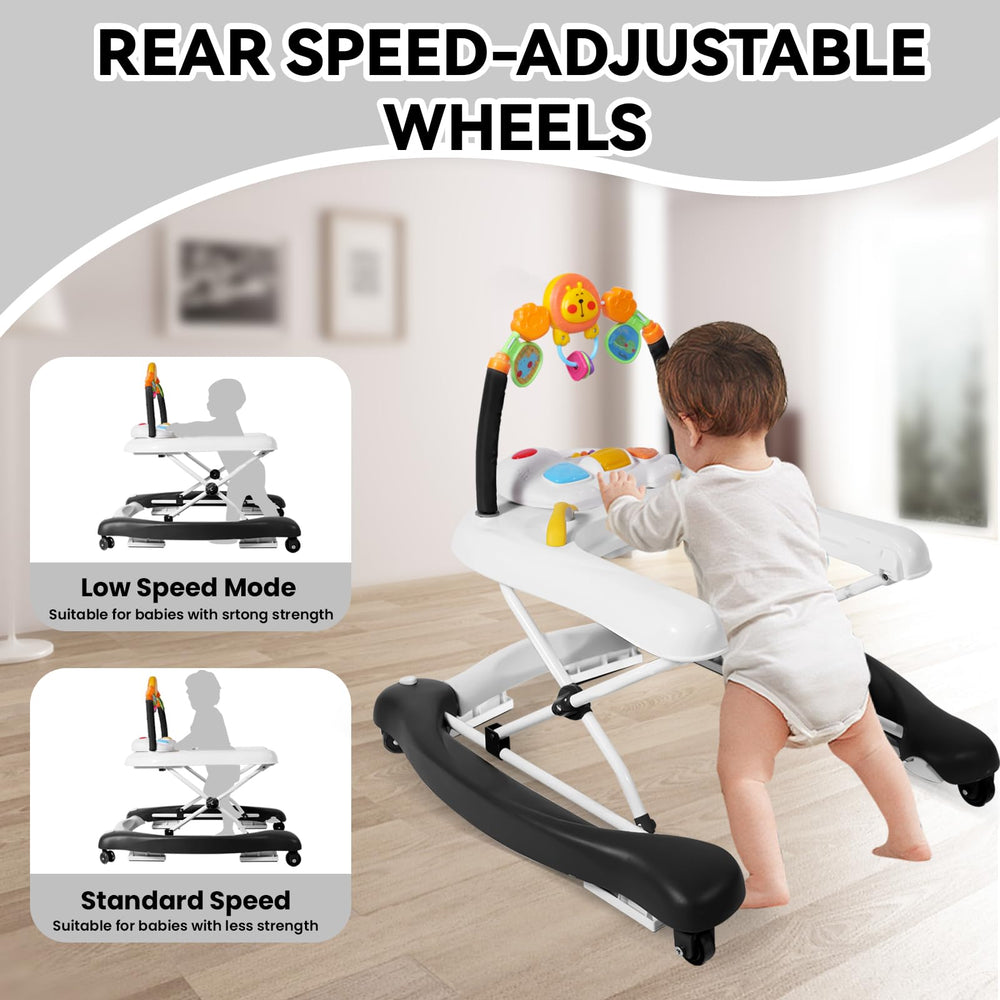 RefoereBabe eating tray mode supports snack time during play.