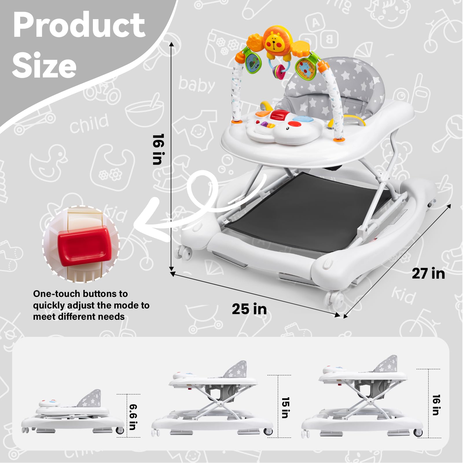 RefoereBabe non-slip mat improves floor safety during play