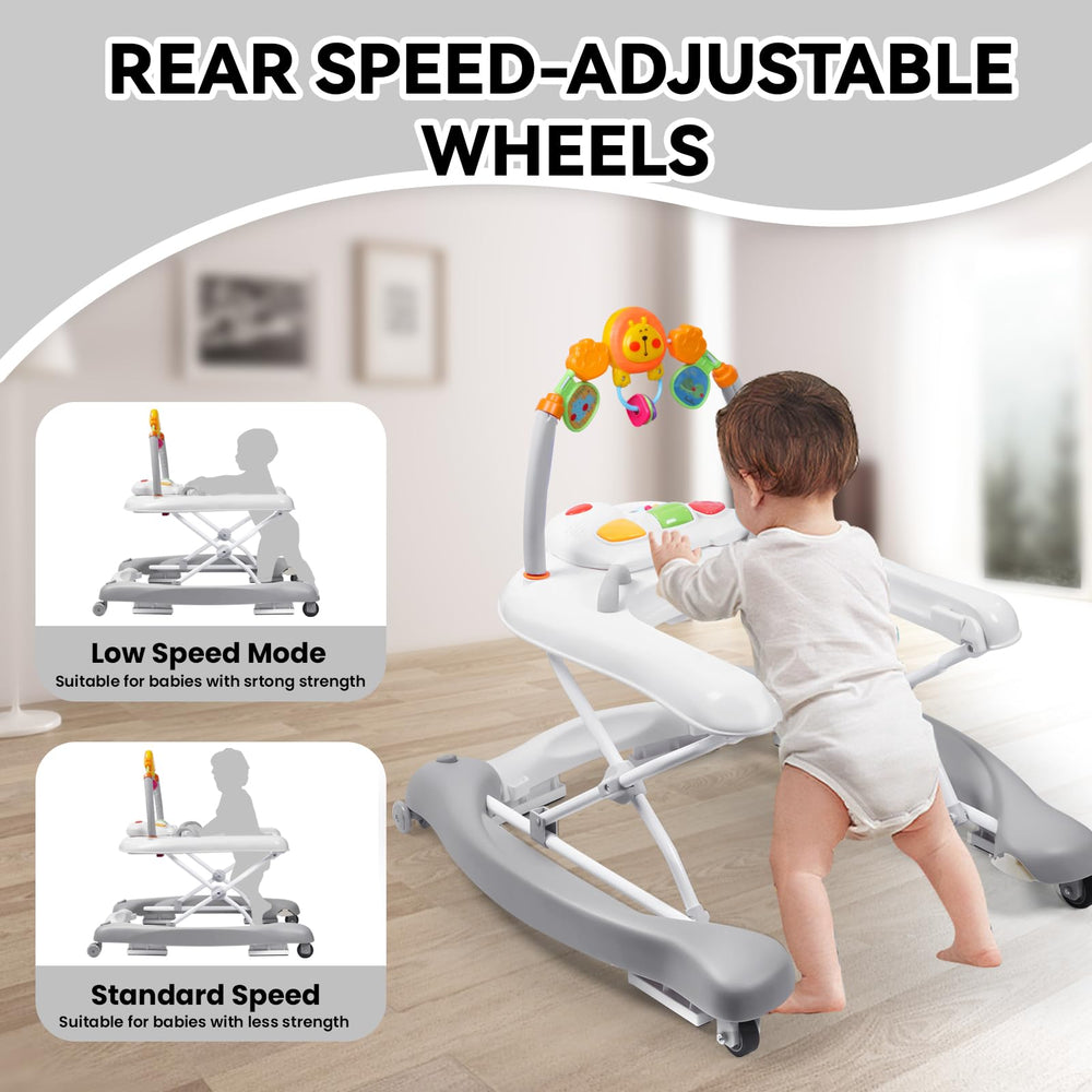 RefoereBabe triangular-stability base for safer standing.