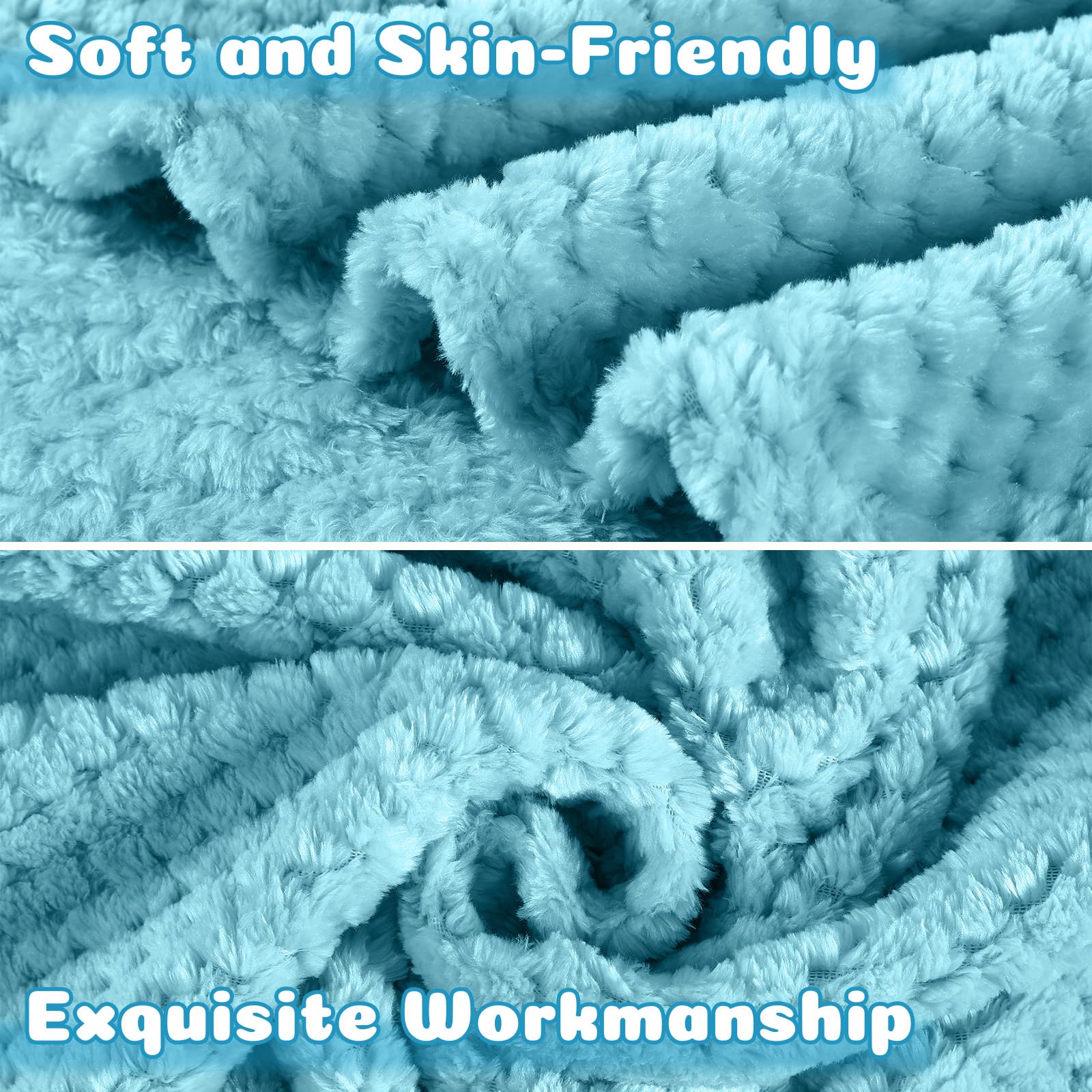 Reginary baby blanket in nursery shows gentle warmth and plush feel.