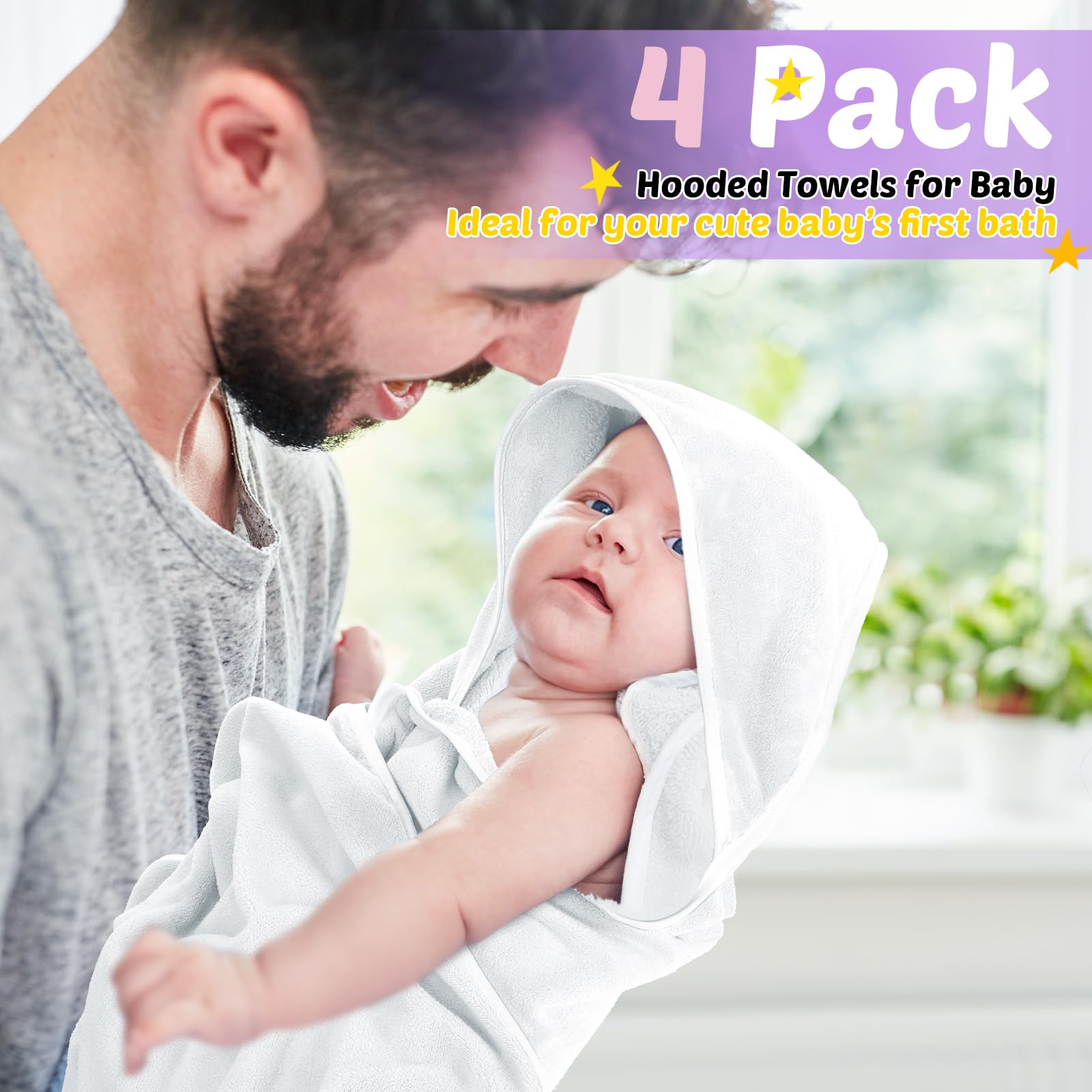 Reginary towel as a thoughtful newborn shower gift.