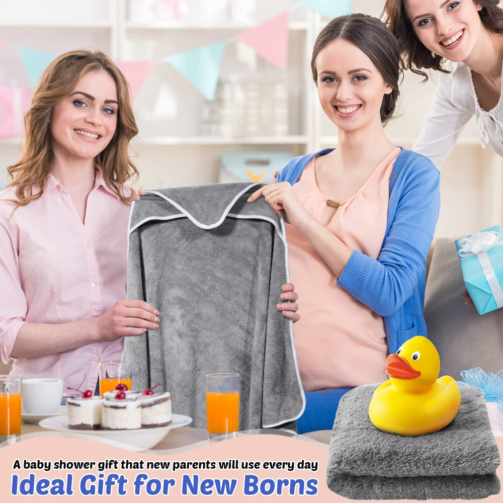 Reginary coral fleece towel soft absorbent for newborns and toddlers