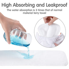 Reginary overnight 3-layer inserts provide high absorbency for longer wear.