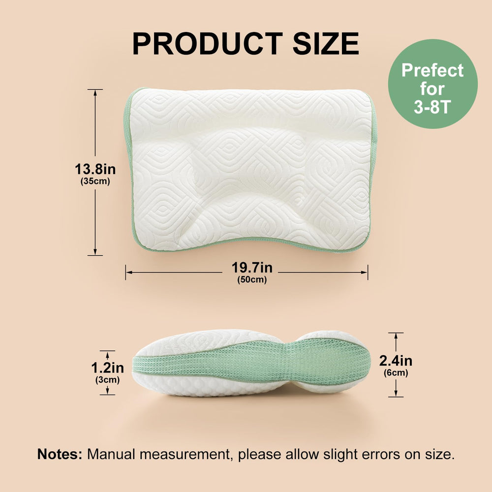Reidio removable pillowcase with zipper for easy washing and cleaning.