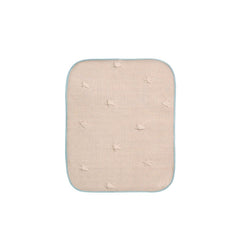 Reidio waterproof toddler mattress pad in khaki, 30x45 cm, protects against leaks.