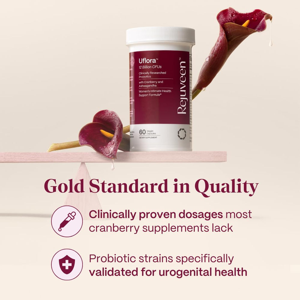 Capsule with cranberry extract signaling urinary wellness support