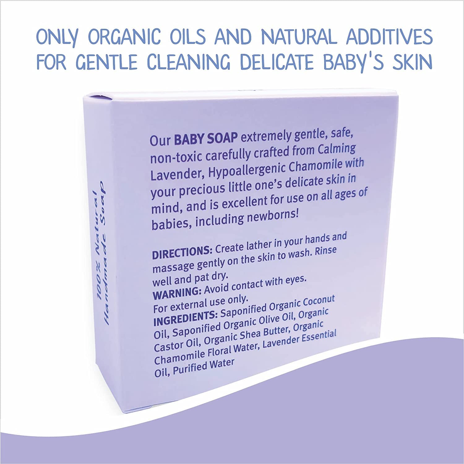 Relaxcation hypoallergenic formula for sensitive newborn skin
