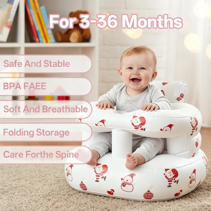 Relaxing Baby seat in use during playtime with supportive design
