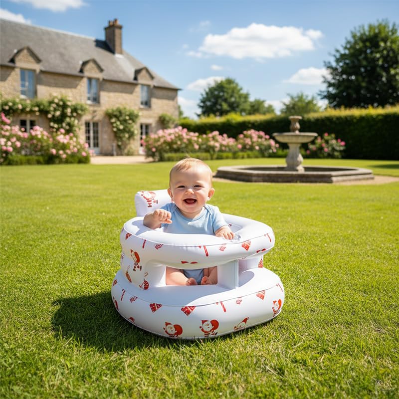 Relaxing Baby seat helping babies sit upright for play and interaction