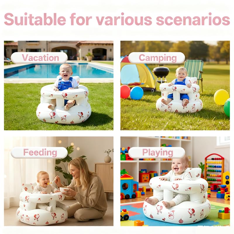 Relaxing Baby durable, child-safe white materials for daily use