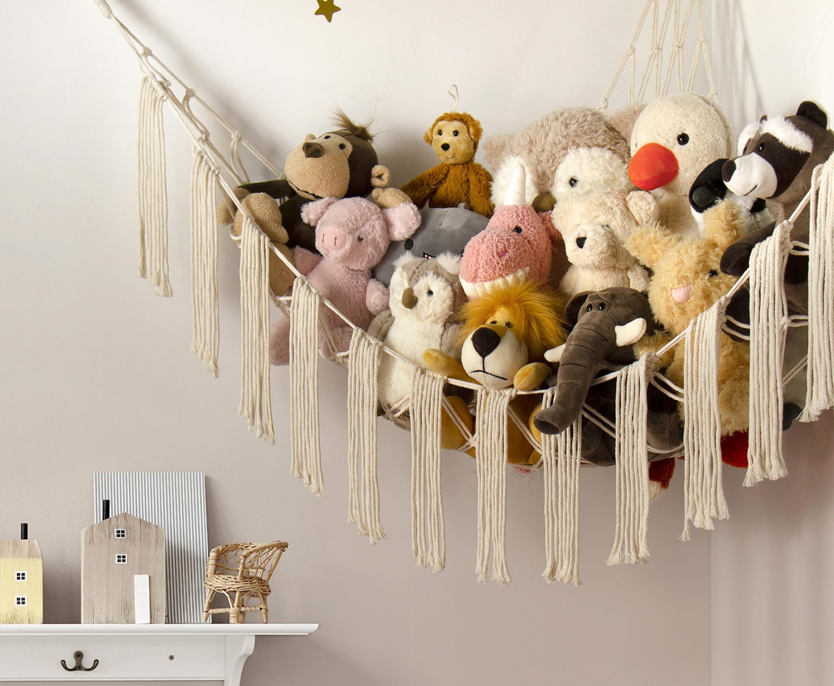RelaxScene LED light hammock adds cozy nursery ambiance
