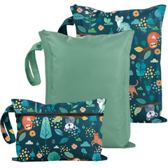 RelaxScene wet bag with large zippered compartment designed for swimsuits and clothes.