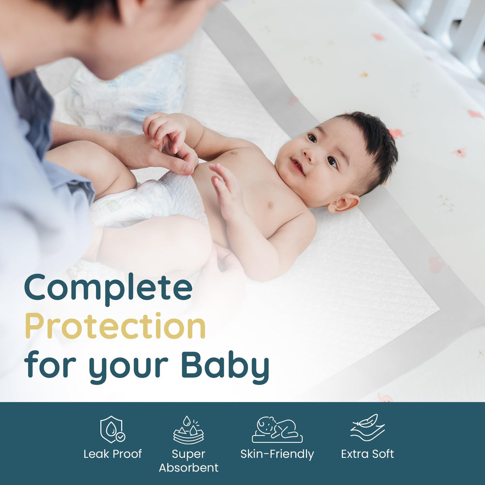 Reli changing pad placed on chair or bed for versatile use