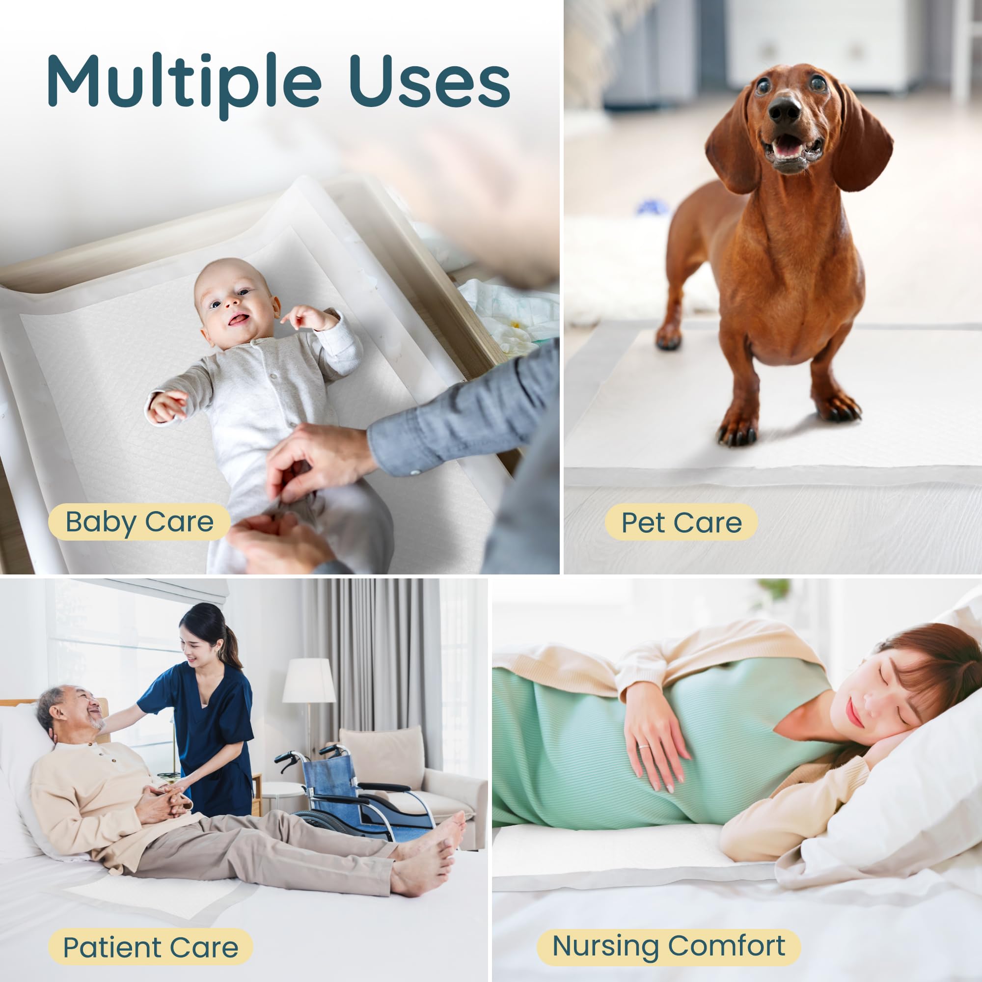 Reli multi-use pads are suitable for chairs, beds, floors, and strollers.