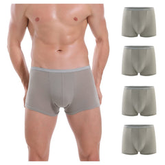 Reljoyinn mens disposable underwear grey 8-pack shown for convenient travel and changes