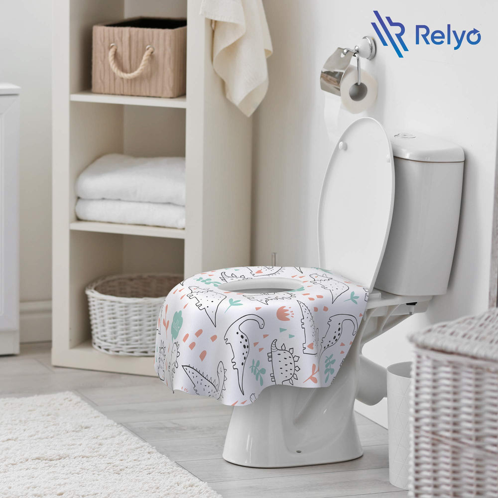 Relyo travel-ready packaging fits in bags and diaper kits.