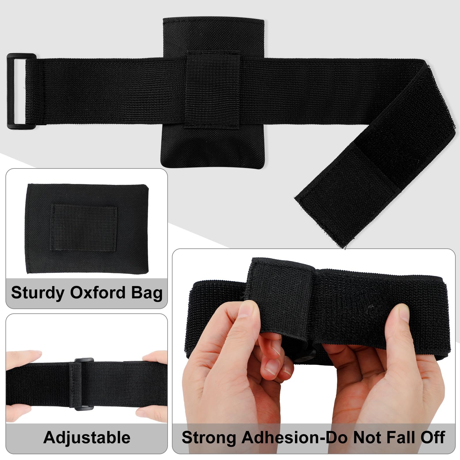 Remagr leg strap securing the kit for hands-free transport.