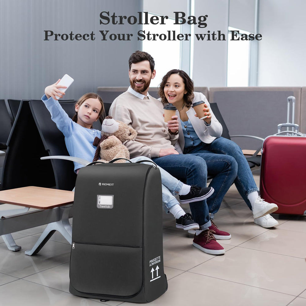Multiple handles on REMEIT bag offering flexible carrying options.