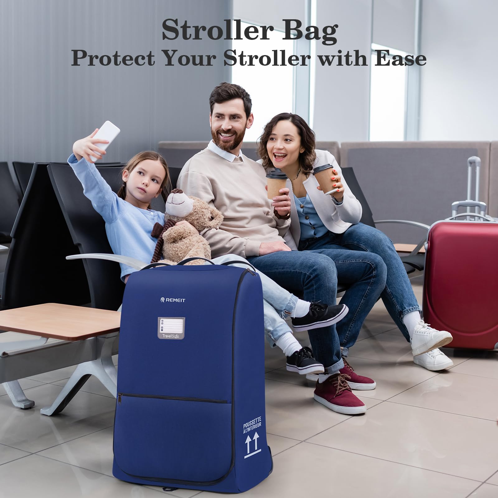 REMEIT compatible with UPPAbaby Cruz V2 model for travel.