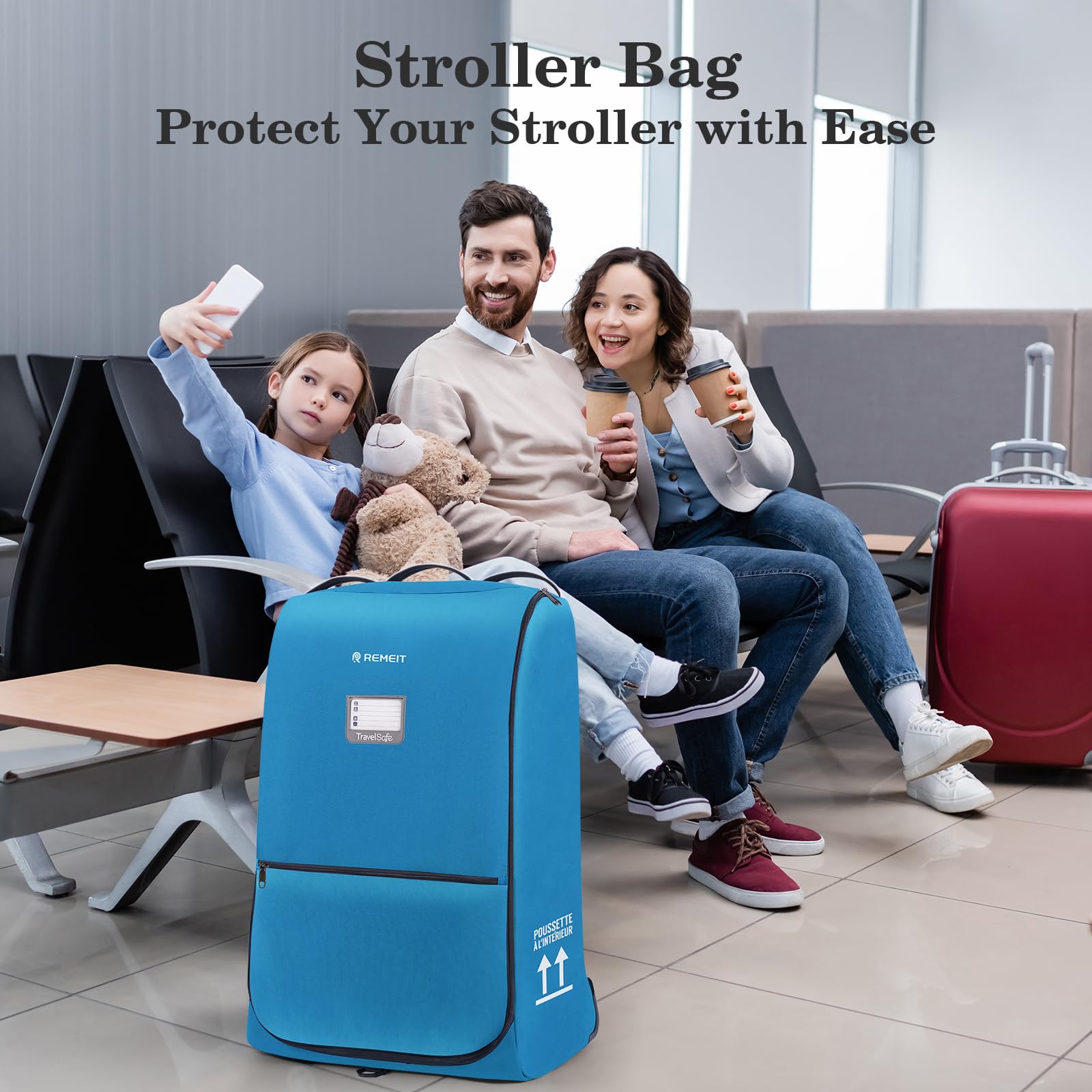 REMEIT Stroller Bag compatible with UPPAbaby Vista and Cruz models