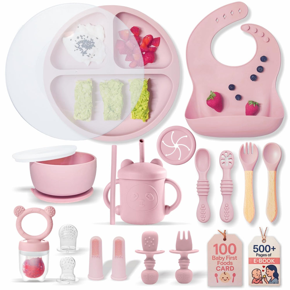 Remonda BPA-free silicone baby feeding plate with strong suction for mess-free meals