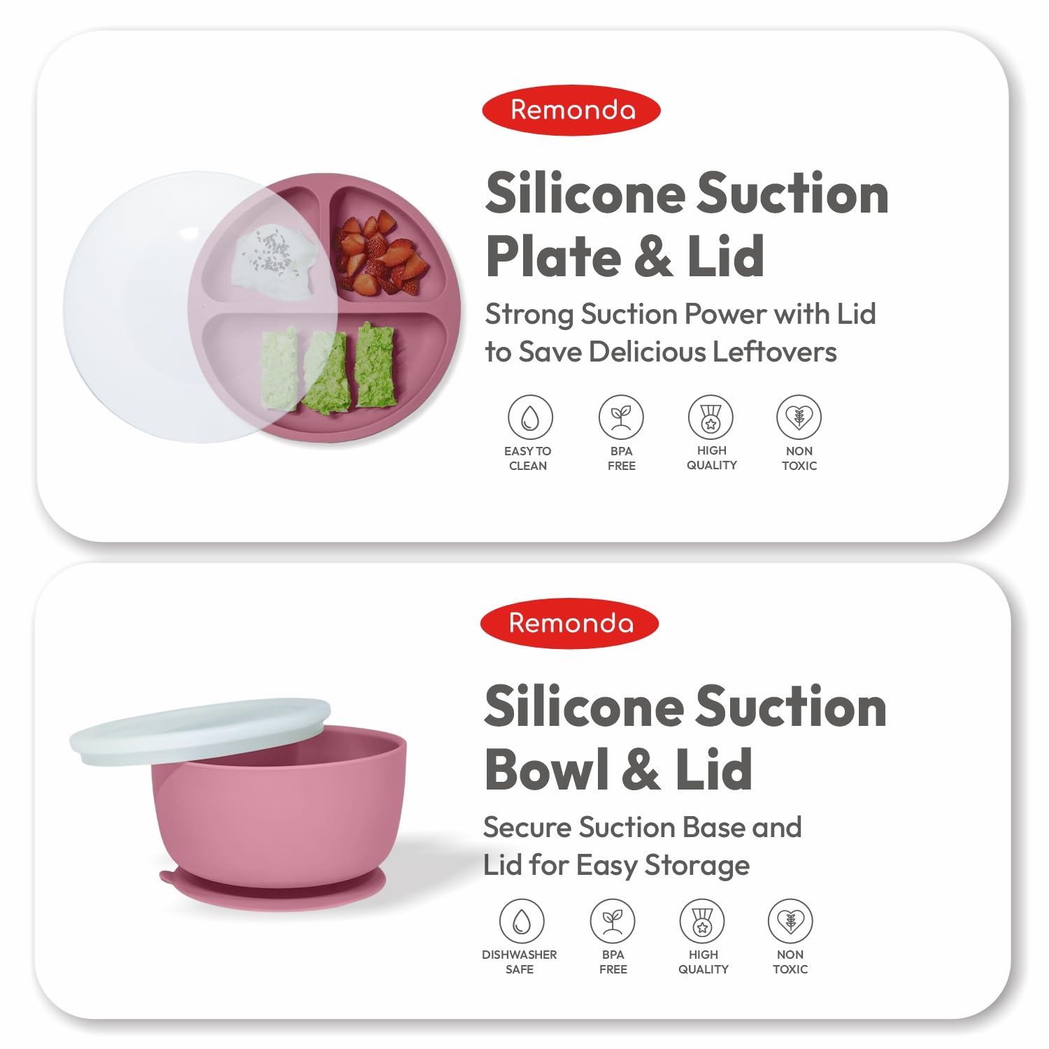 Remonda self-feeding spoons designed for tiny hands and precise control
